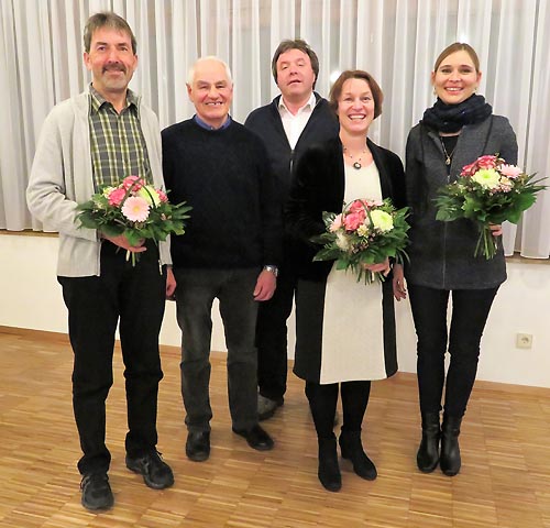 Ehrungen zur Jahreshauptversammlung 2017
